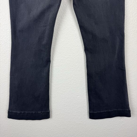 Articles Of Society High Waist Straight Leg Stretch Denim Jeans Gray 29 - Picture 12 of 16